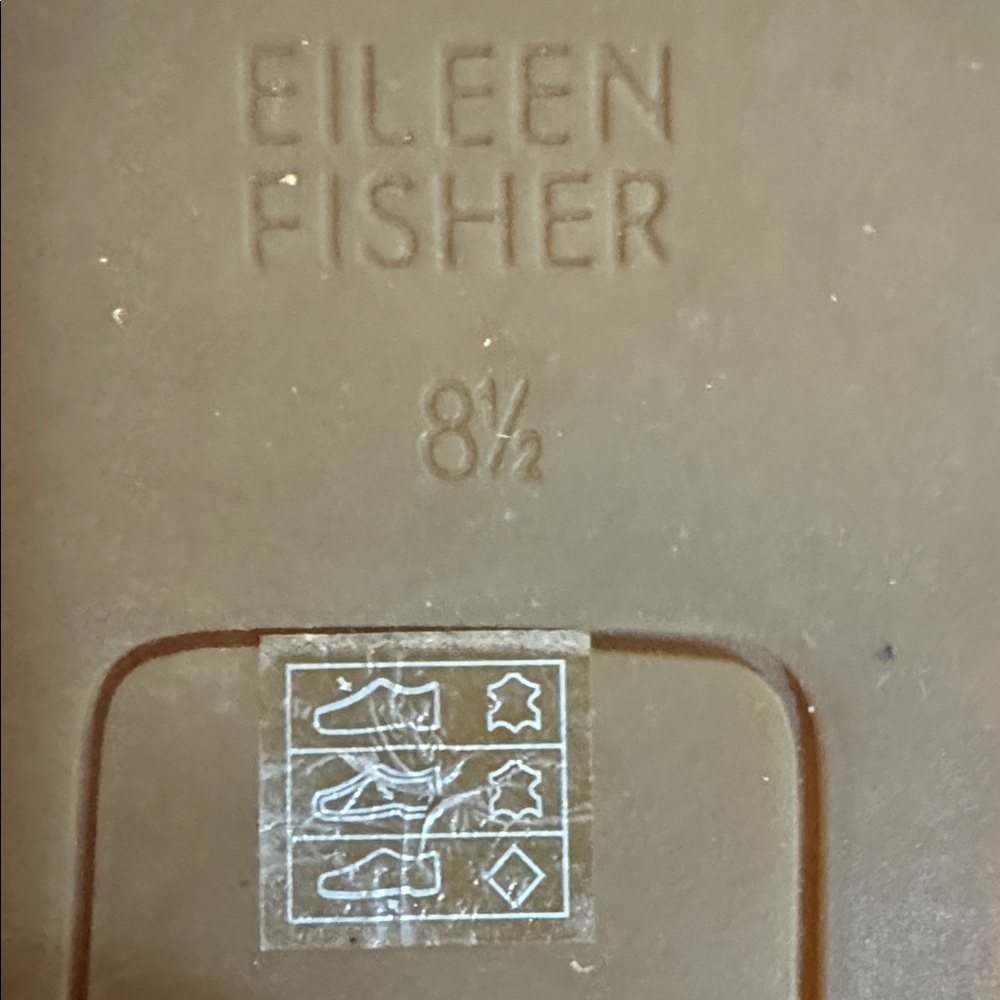 Eileen Fisher Brown Espadrille nubuck leather shoes size 8.5 excellent condition - Picture 8 of 8